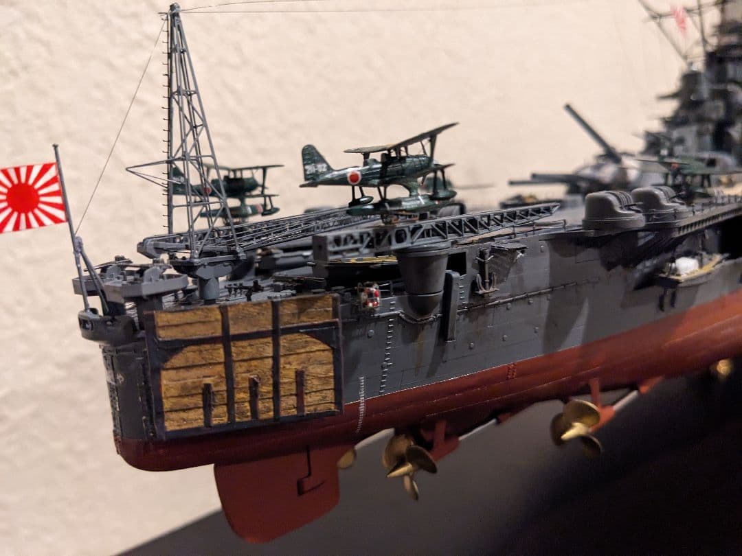 タミヤ　1/350戦艦大和premium 完成品