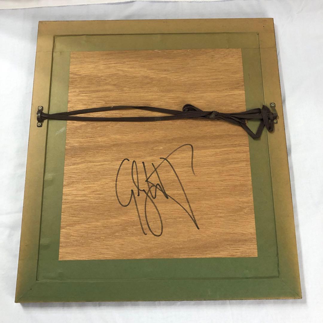 ゲーリーウェルティー ポスター 額縁あり 直筆サイン