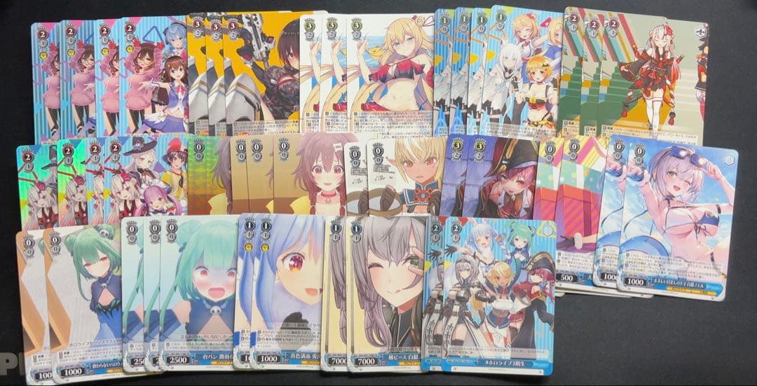 ヴァイスシュヴァルツ ホロライブ　4コンパーツまとめ売り