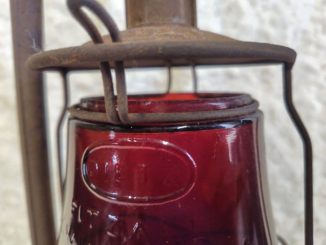 Dietz デイツランタン 赤グローブ アンティーク ヴィンテージランタン