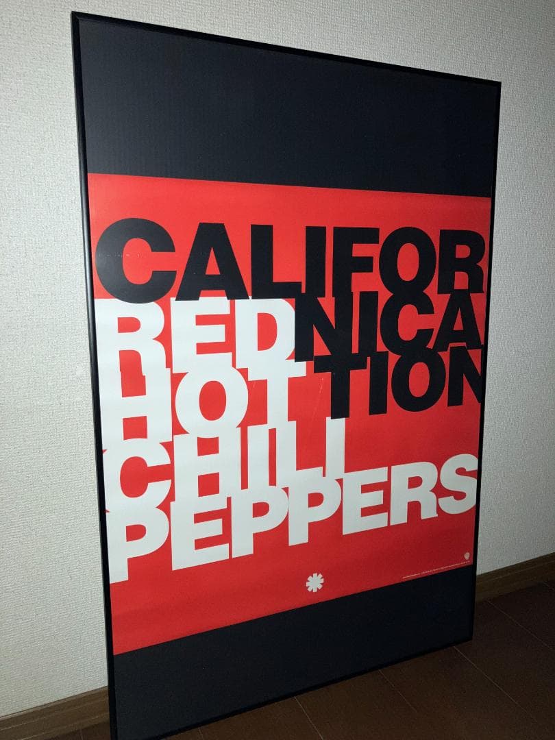 非売品！99年 オフィシャル★レッチリ ポスター(額付) ジョンフルシアンテ