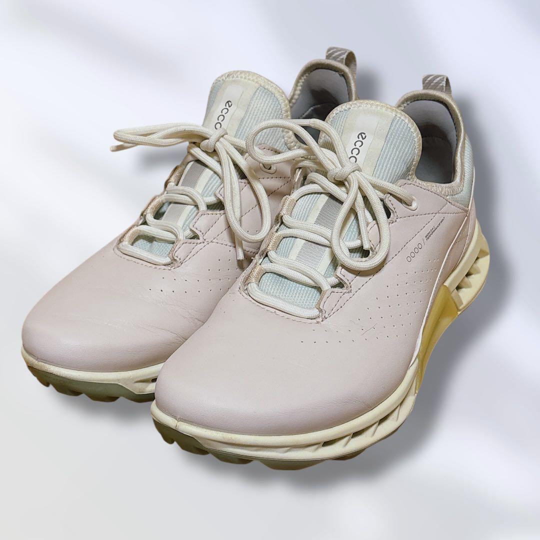 ECCO エコー BIOM C4 ゴルフシューズ 24㎝ ホワイト
