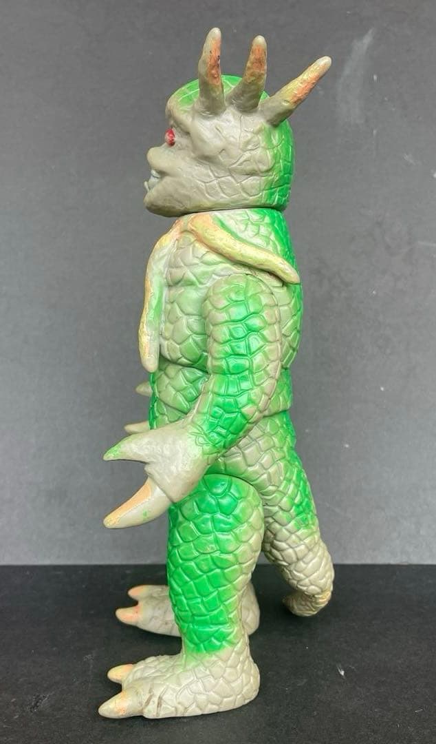 ミラーマン登場　宇宙怪獣　キングザイガー　ソフビ　公開当時品