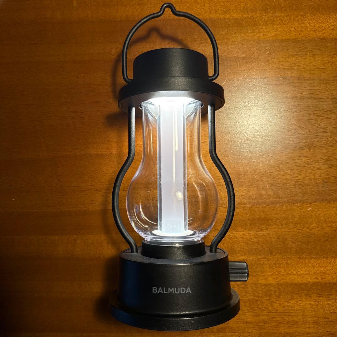 BALMUDA THE Lantern 調光機能付きランタン ブラック