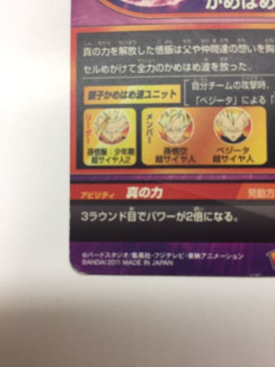 ドラゴンボールヒーローズ 孫悟飯 少年期 H2-16