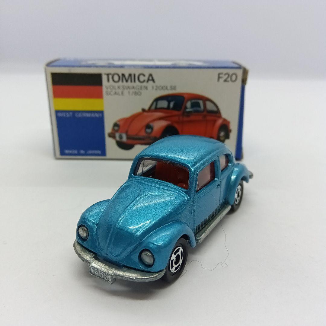 丸井今井 特注 トミカ 青箱 フォルクスワーゲン 1200LSE F20 日本製