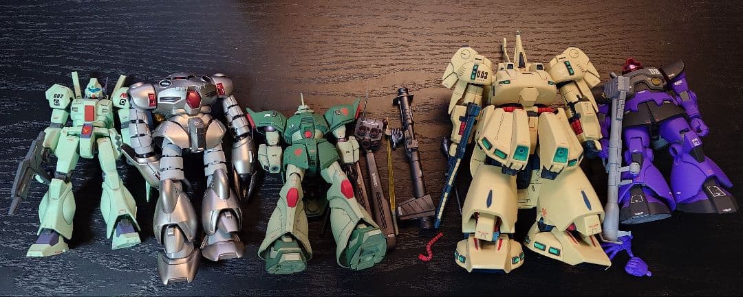HGUC ガンプラ 塗装済完成品セット