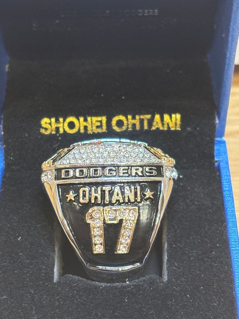 ⭐️非売品リング 特別構成セット⭐️ 大谷翔平 2024WS制覇 記念リング3種類