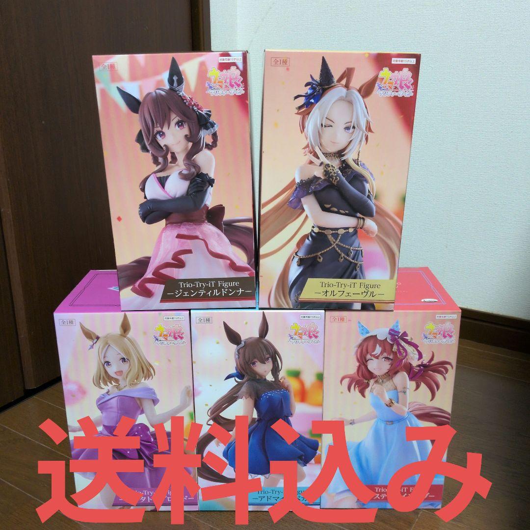round1限定trio-try-itウマ娘プリティーダービーフィギュア5種