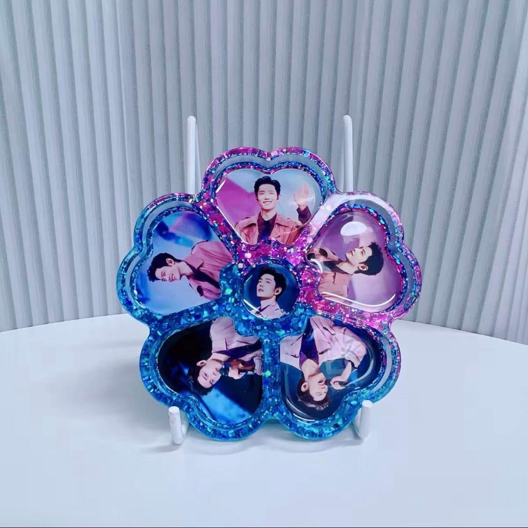 肖戦 新作 花形のプレート置物 3点セット❣️確認用❣️0119