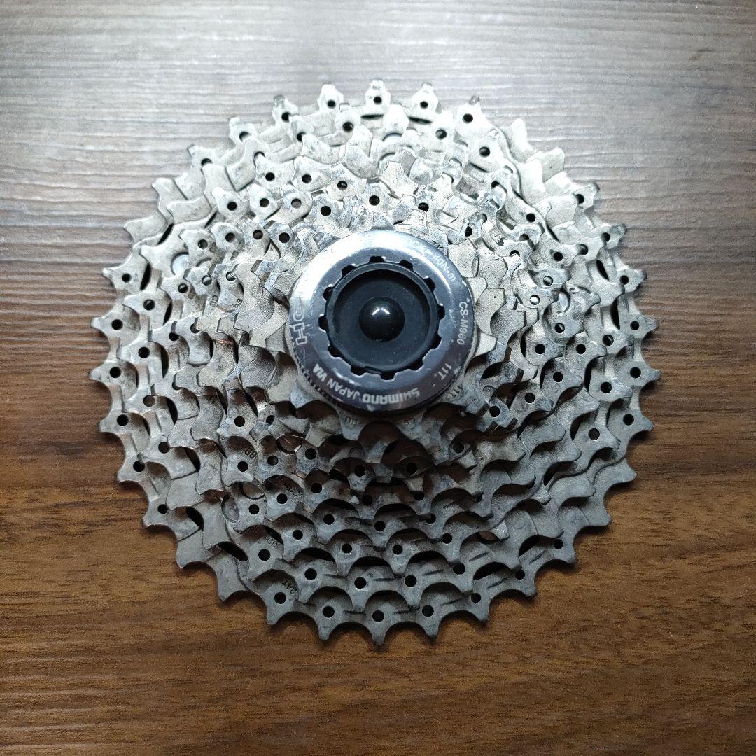 SHIMANO XTR CS-M960 11-34t　スプロケット
