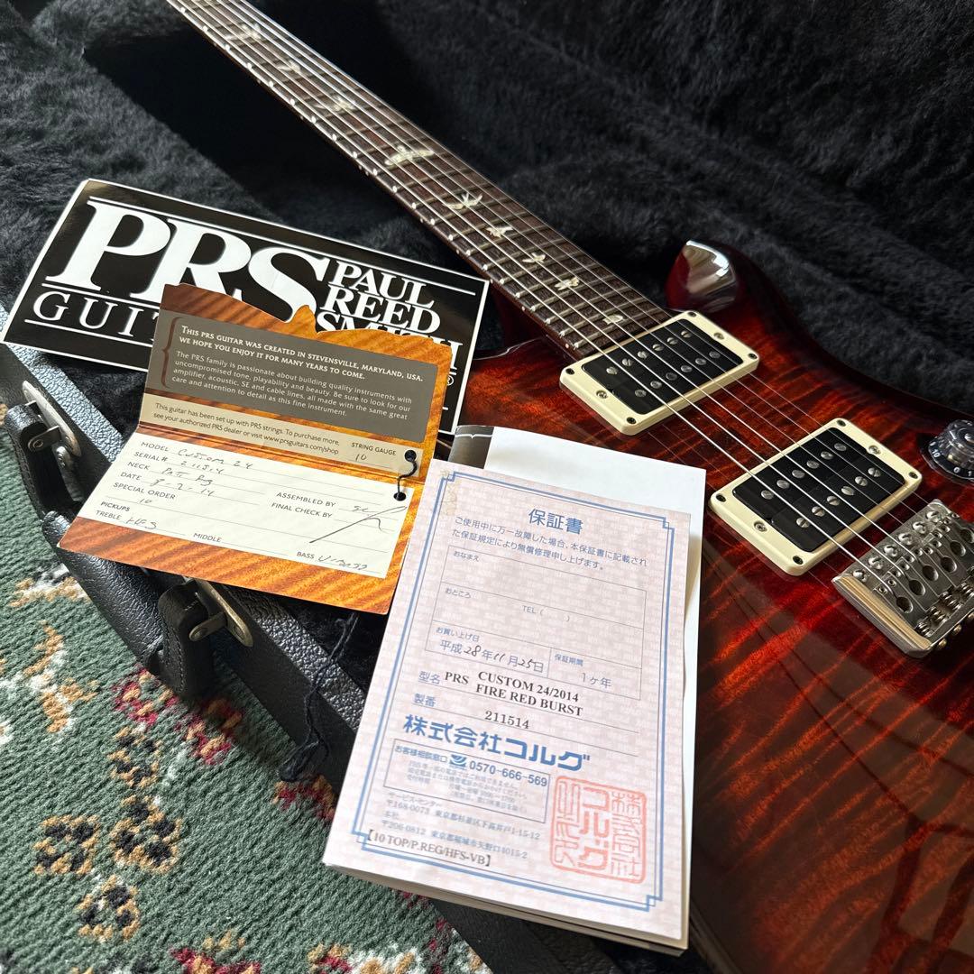 ギター Paul Reed Smith Custom24 10Top 2014