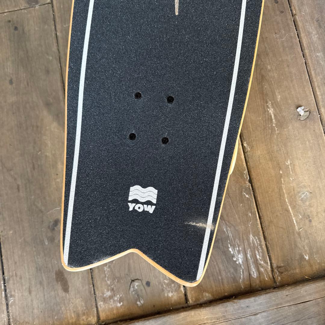YOW ヤウスケートボード 32インチ コンプリートライトニングボルト