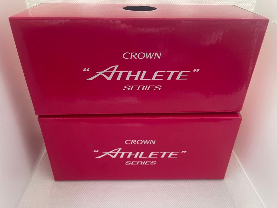 【2台セット】トヨタ ピンク クラウン ミニカー カラーサンプル