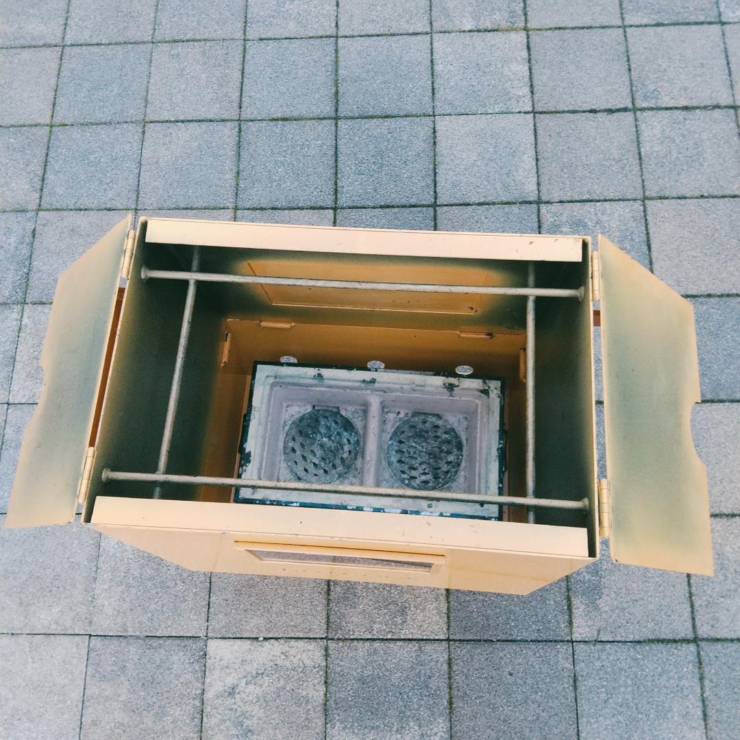 かまど焼き芋機