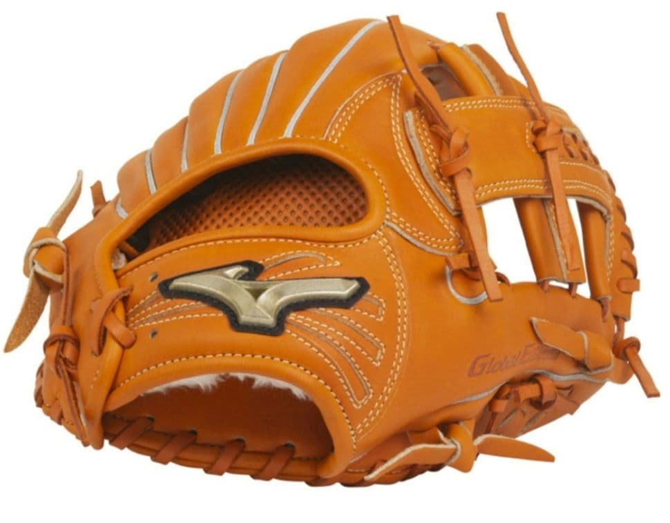 Mizuno GlobalEliteRG 少年軟式グローブ 左利き オレンジ