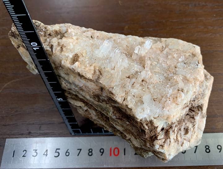 京都市西部産 水晶 クラスター 稀少 大きい