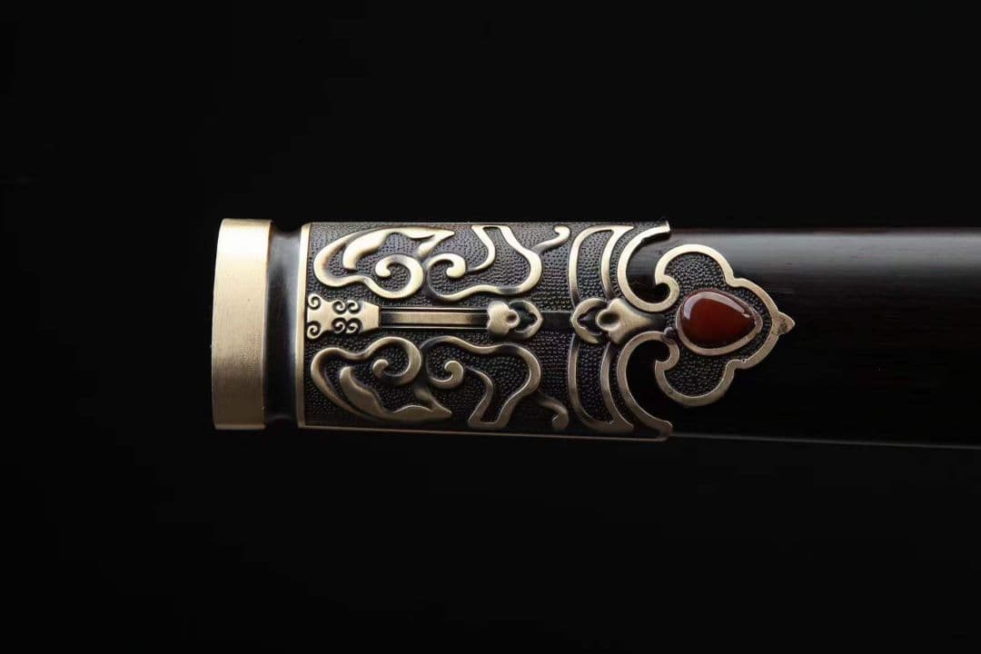 楚王剣（黒檀タイプ）古兵器 武具　刀装具　日本刀　模造刀 居合刀