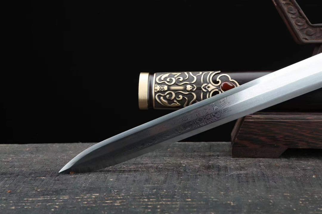 楚王剣（黒檀タイプ）古兵器 武具　刀装具　日本刀　模造刀 居合刀