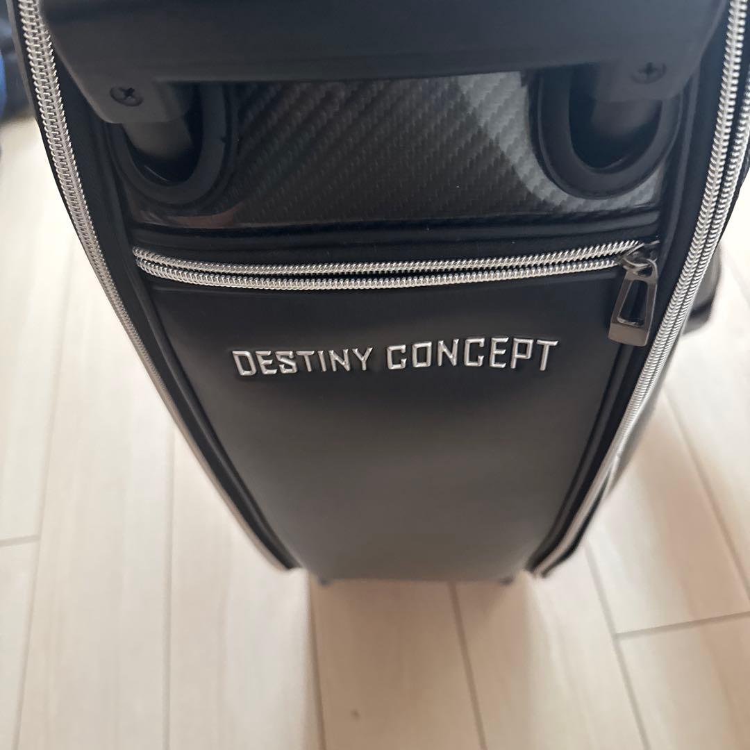 DESIGN CONCEPT ブラックキャディバッグ