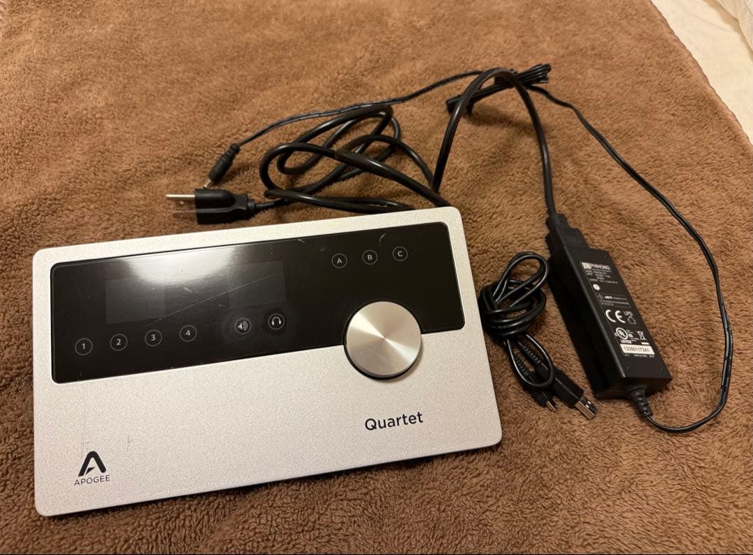 Apogee Quartet ※操作不具合あり