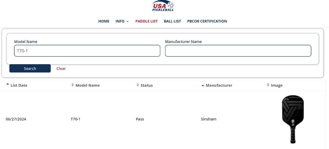 USAPA承認 ピックルボール パドル カーボン加工の摩擦面 黒 灰白 16mm