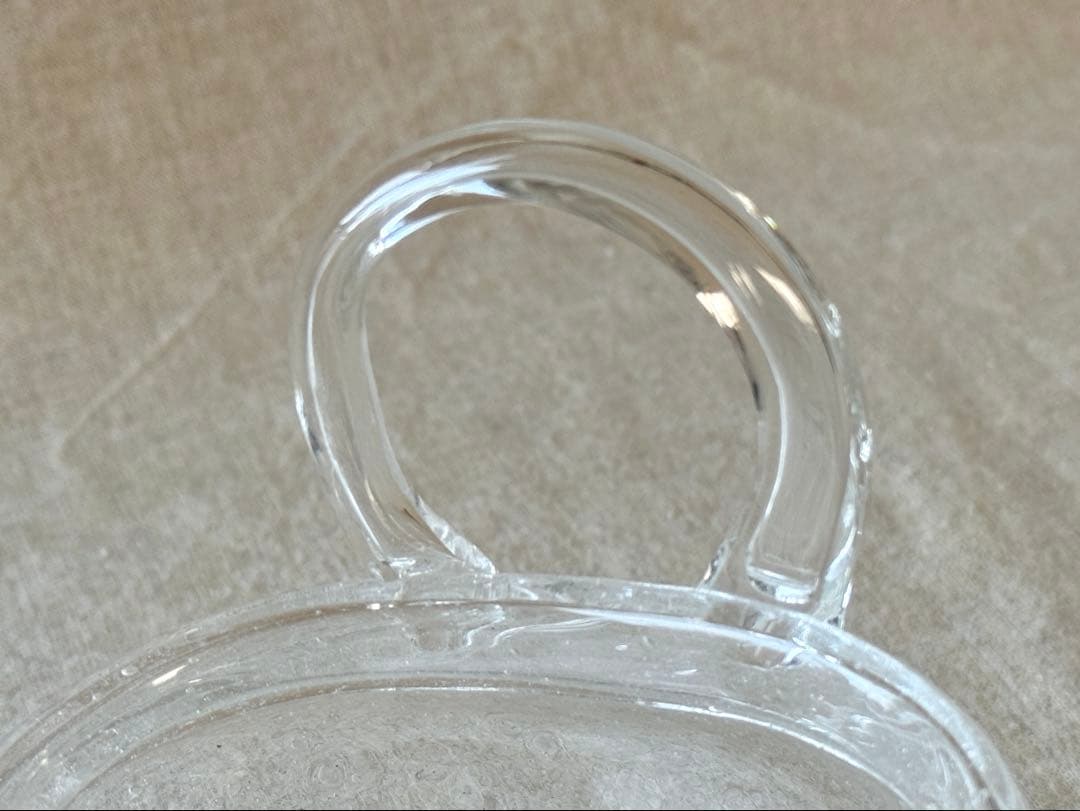 nuutajarvi vintage Sargasso 持ち手のついたベース