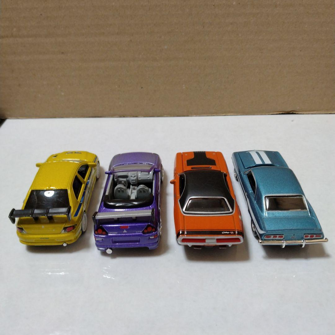 難あり 1/64 ワイルドスピード 13 4台セット