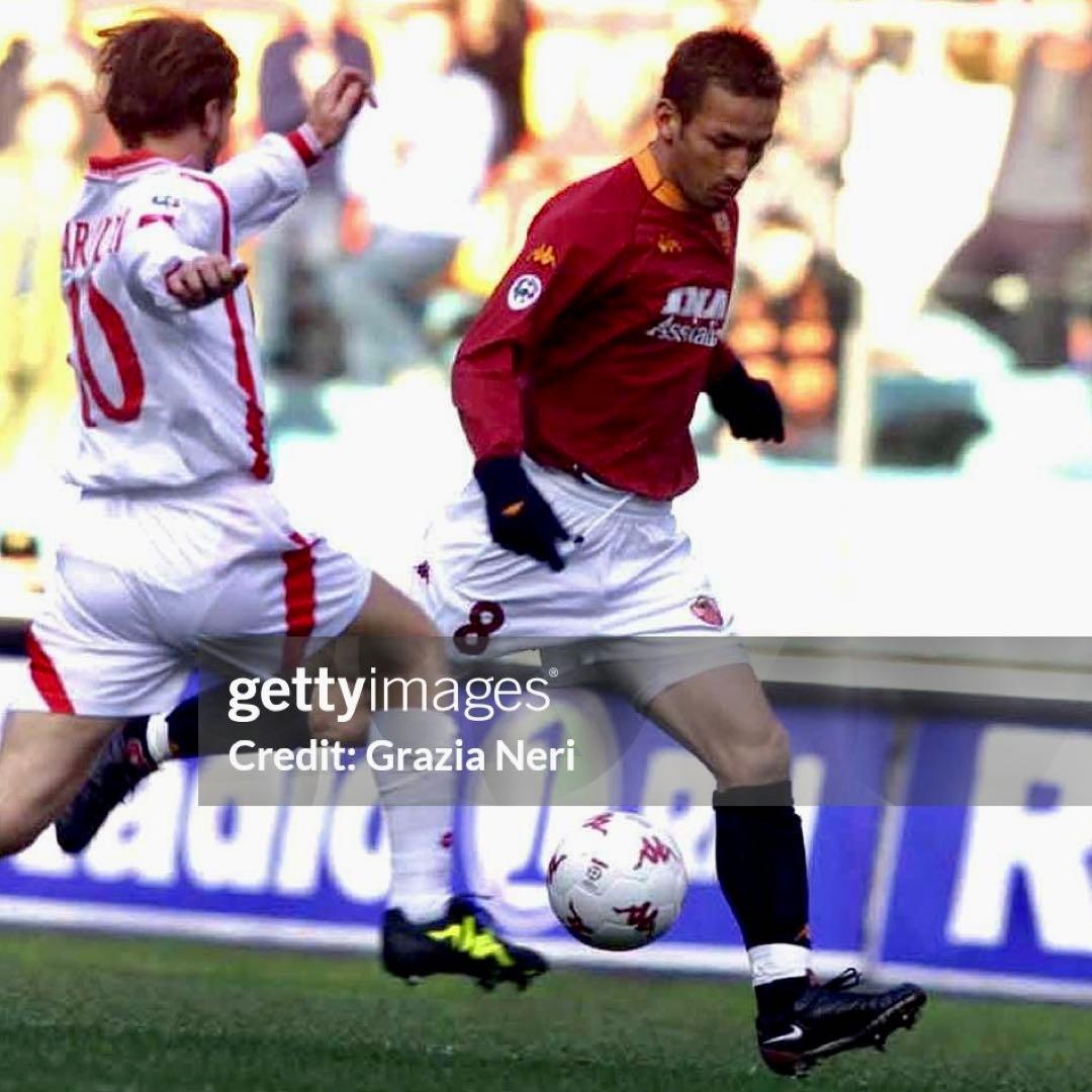 【新品/タグ付き】00/01 ASローマ ♯8 中田英寿 【XLサイズ】長袖