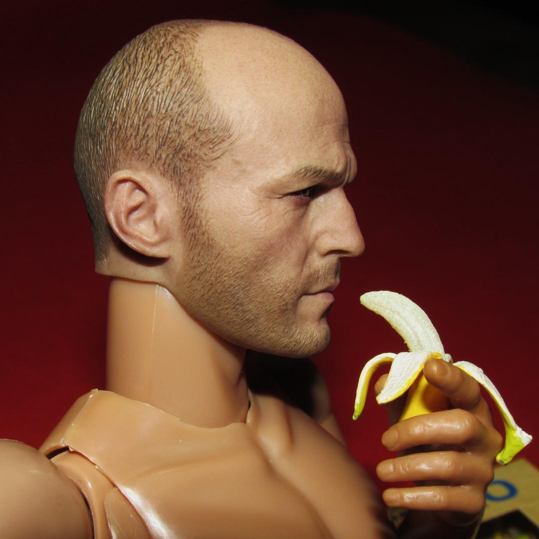 ✳️ステ〇サム似✳️ 1/6 フィギュア バナナを食べる男性素体 中古品