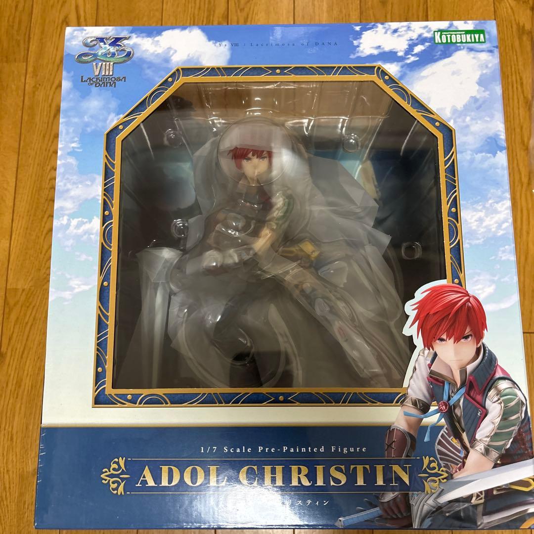 アドル=クリスティン 1/7フィギュア 微笑み顔パーツ付き【未開封】