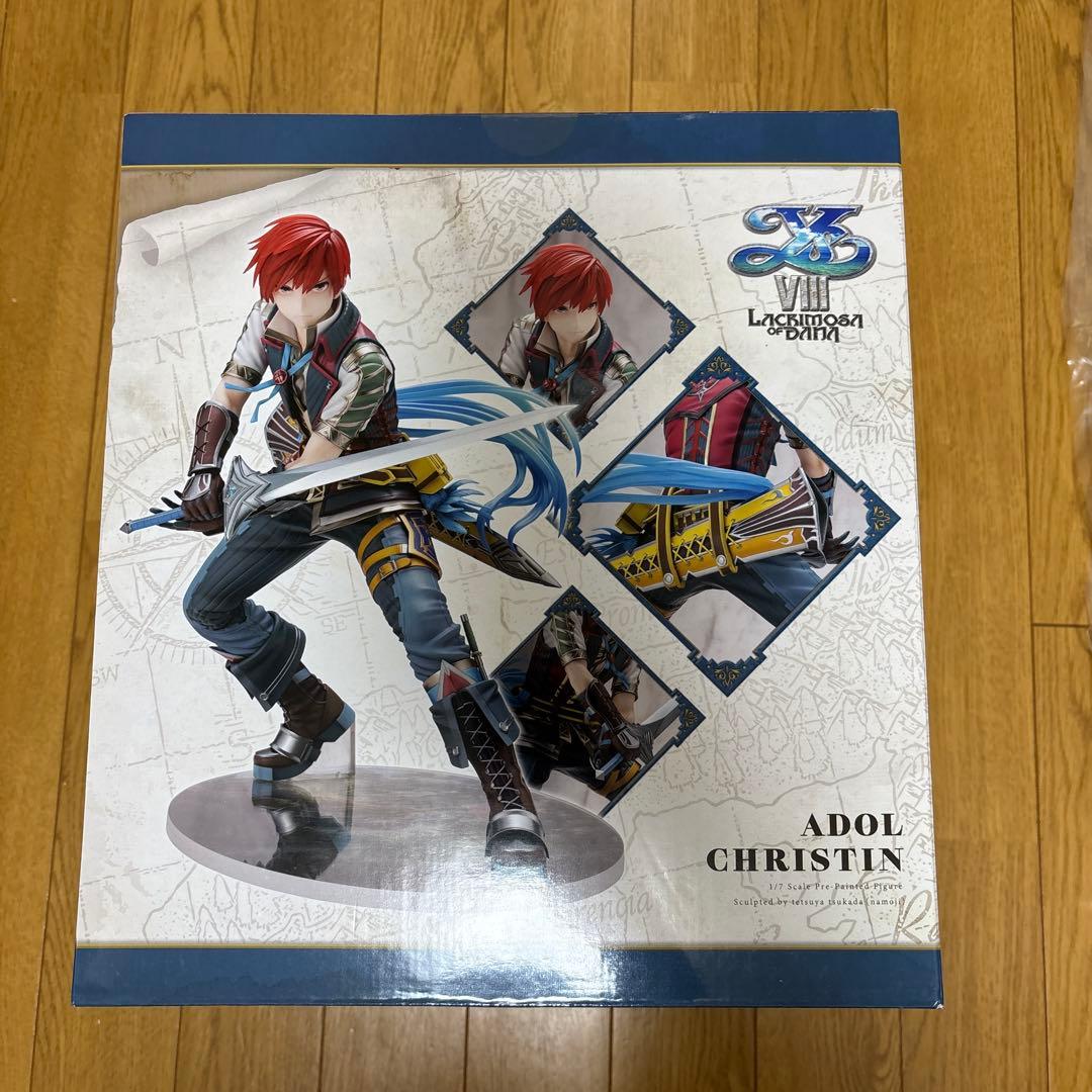 アドル=クリスティン 1/7フィギュア 微笑み顔パーツ付き【未開封】