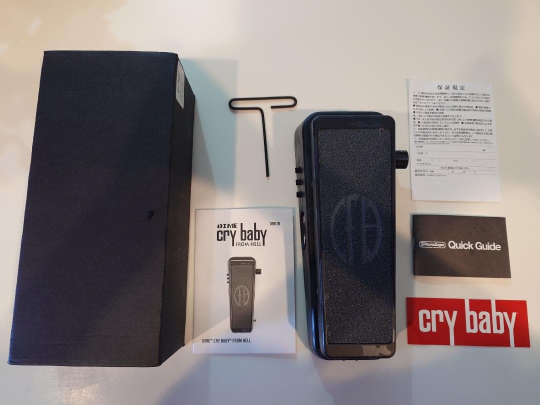 ギター Dunlop DB01B Dimebag Crybaby From Hell