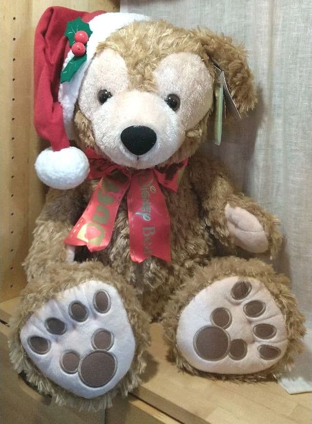 お顔厳選 ダッフィー 2016年 クリスマス M ぬいぐるみ 新品タグ付き