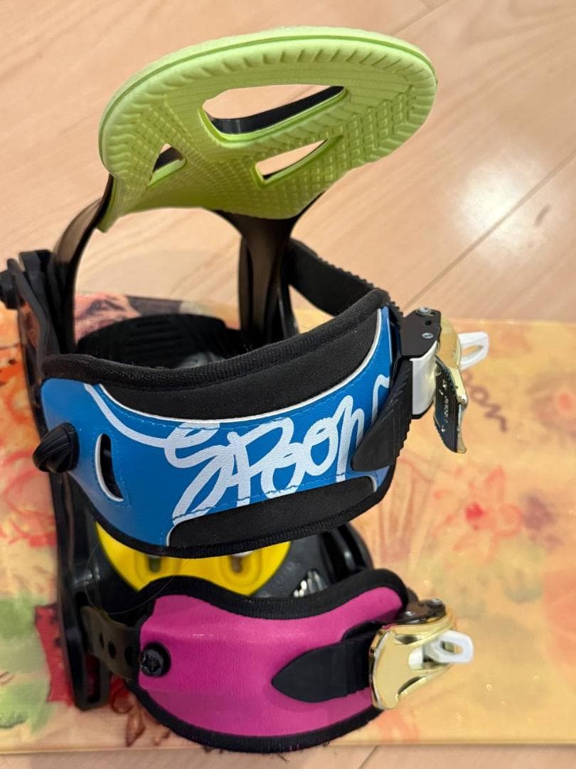 110cm spoon スノーボード Bouquet バインディング付き