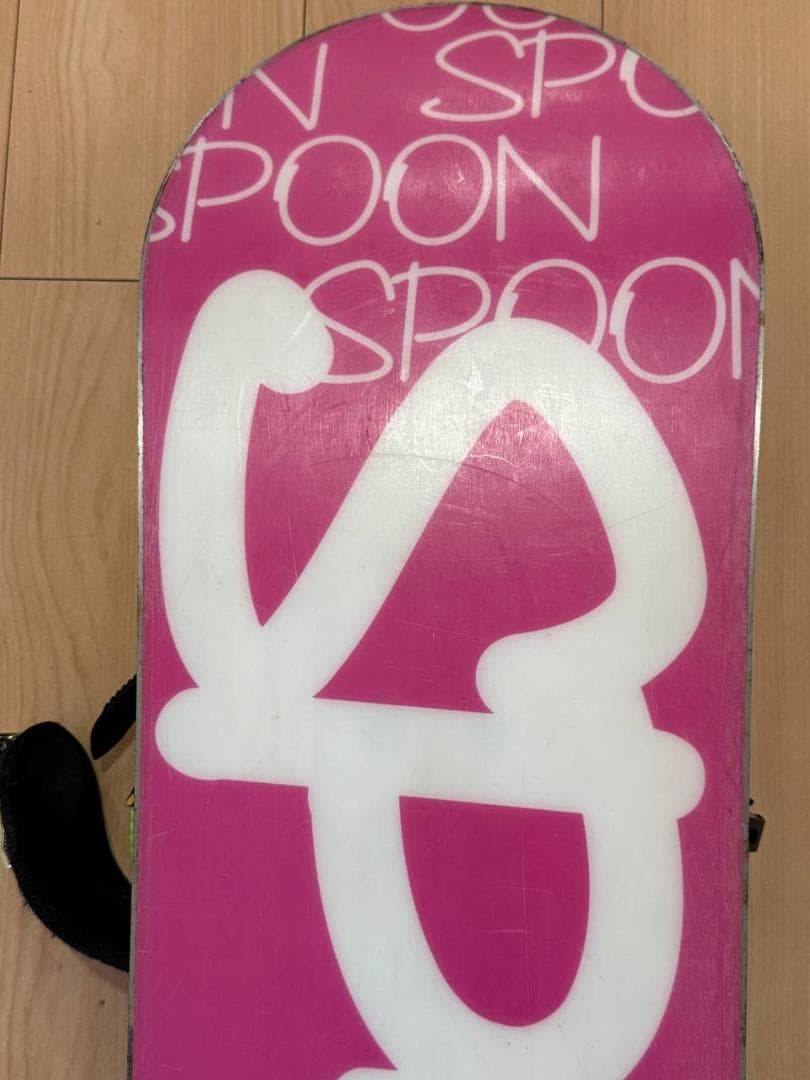 110cm spoon スノーボード Bouquet バインディング付き