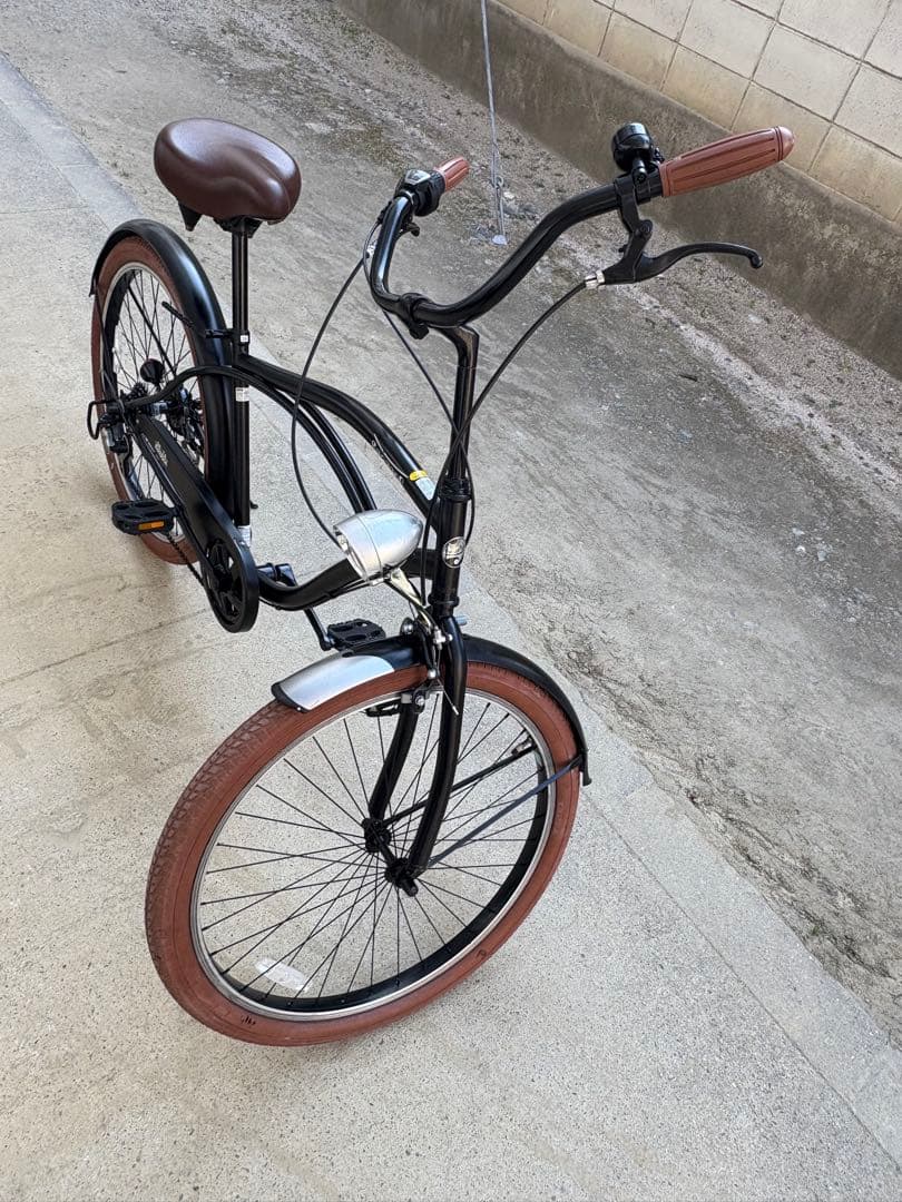 にもさん専用「ビーチクルーザー・ボーイズサイクル(26㌅)」お届けできます。