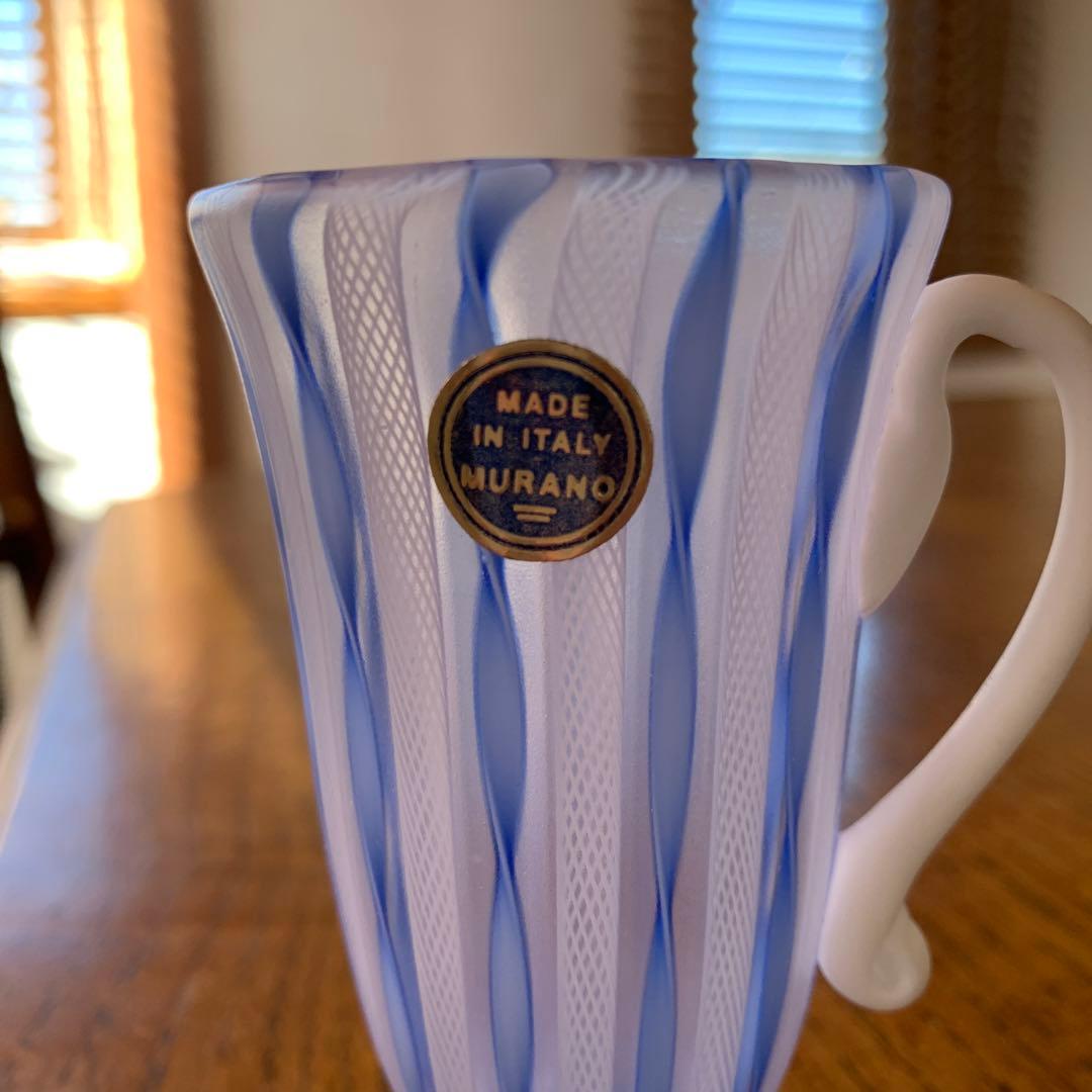 ベネチアンガラス　MURANO ムラーノ　グラス　新品未使用品