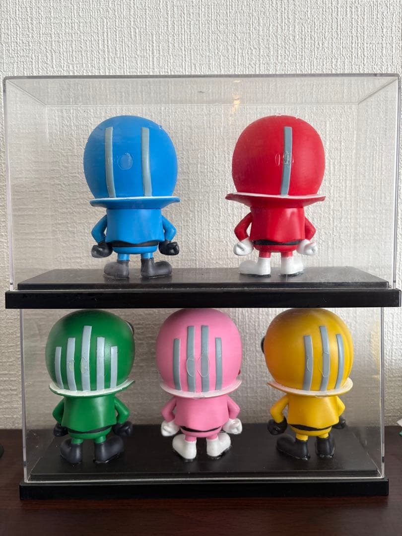 石森デザインワークスコレクション ゴレンジャー5体セット ケース入