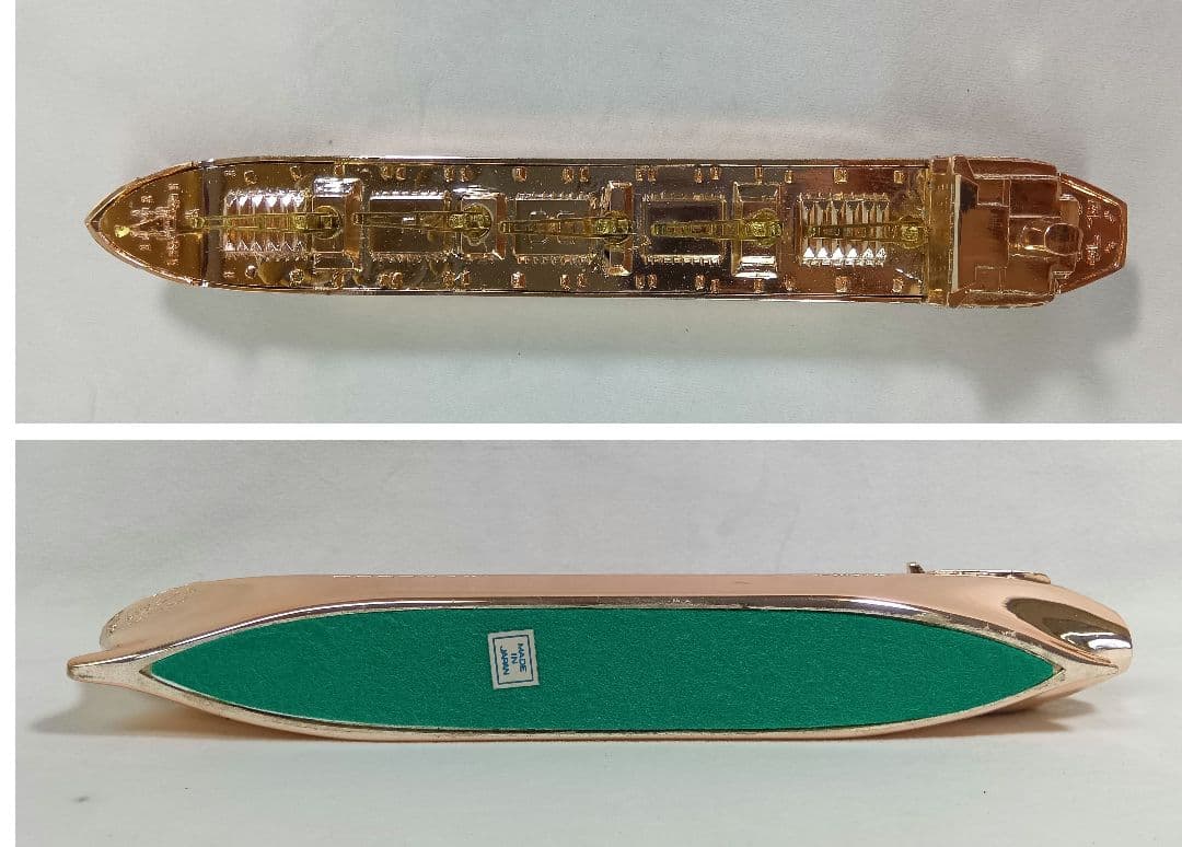 トヨタ　名古屋ワーフセンター 船の模型　貨物　日本製　金属製　第十九とよた丸