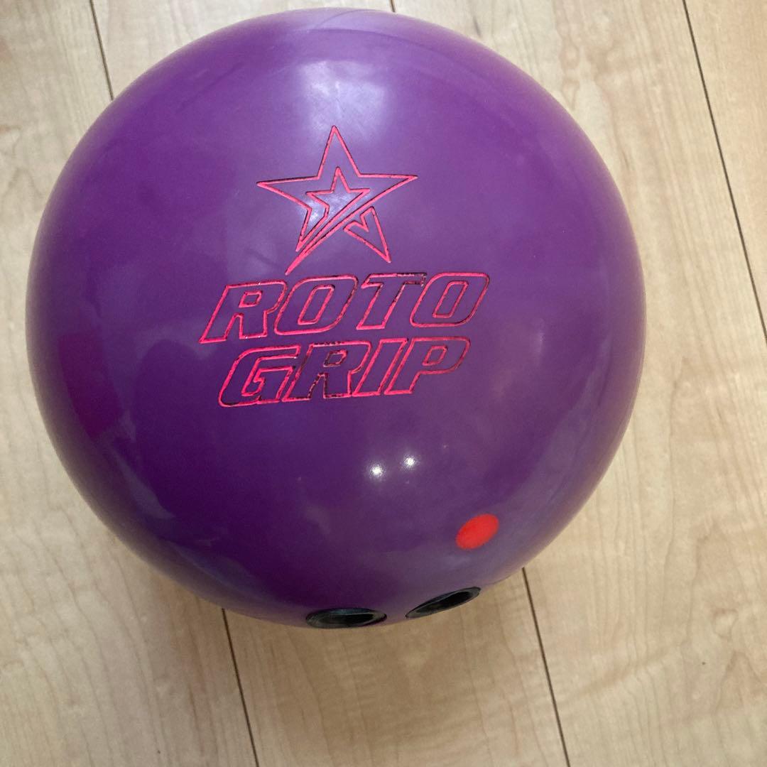 あ　OPTIMUM IDOL ボウリングボール パープル 14lbs