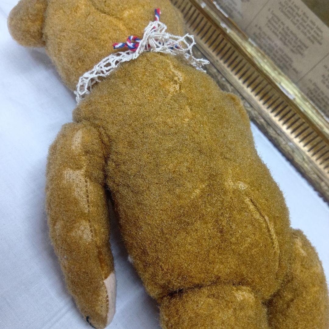 ♥フランスからやって来た優しいお顔のアンティーク　テディベア♥