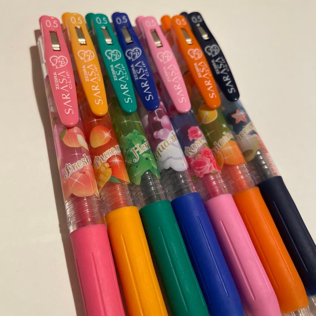 新品未使用 廃盤 ゼブラ フレッシュパラダイス 7色セット 限定 アロマ