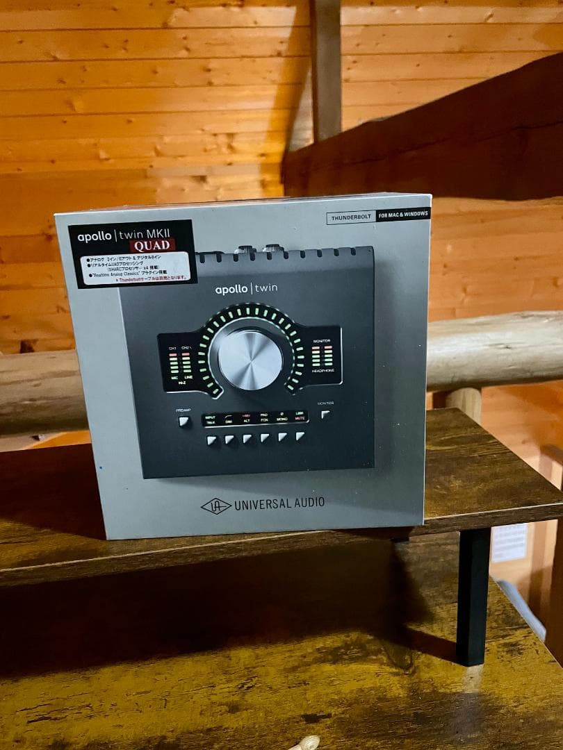 R*i様 apollo twin MKII QUAD オーディオインターフェース