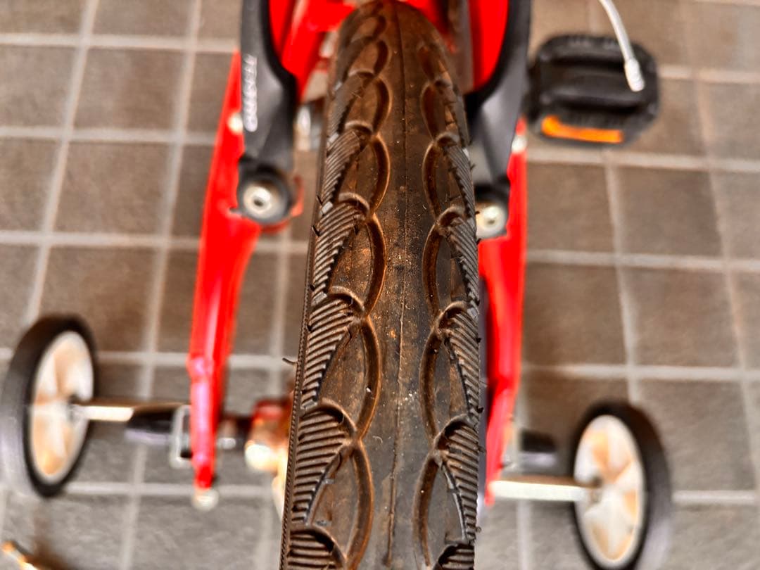 LOUIS GARNEAU 16インチ キッズバイク レッド