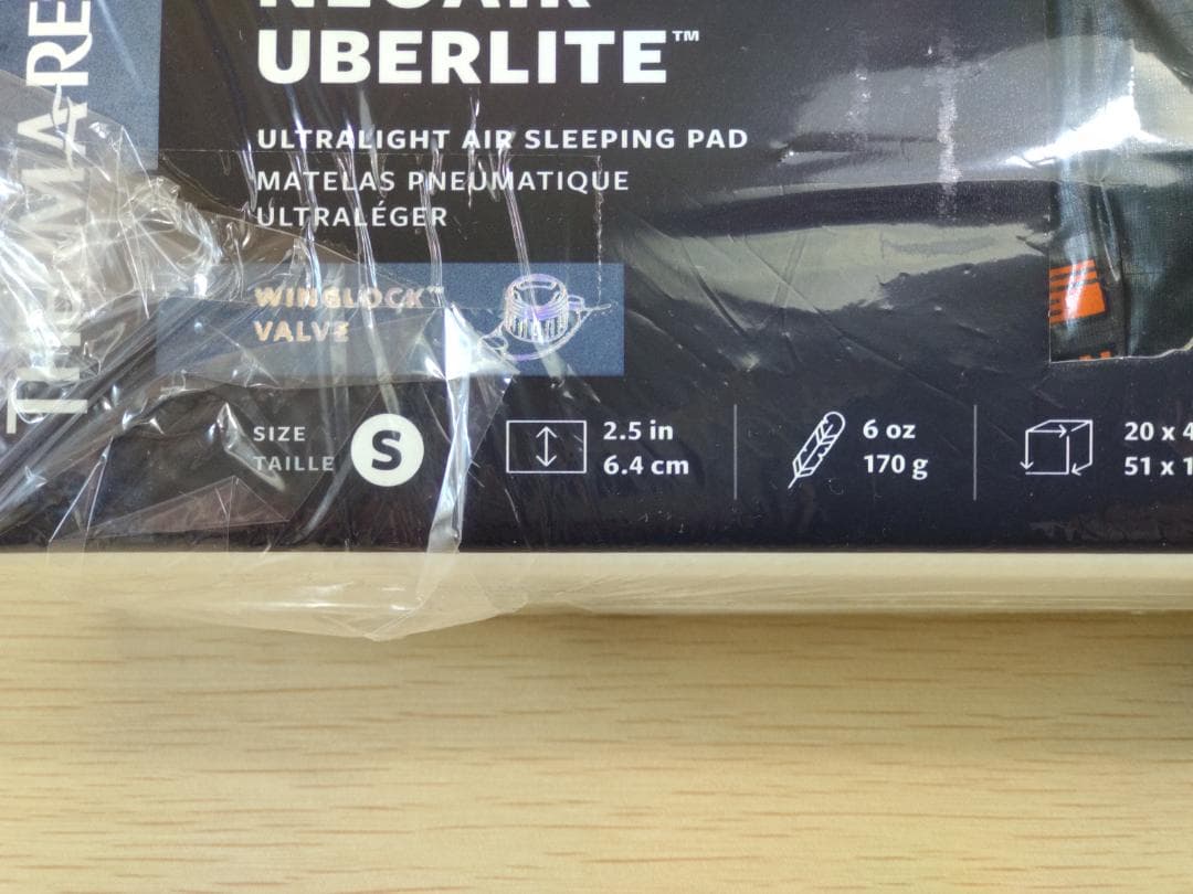 【新品未開封】サーマレスト ネオエアー ウーバーライト スモール UL マット