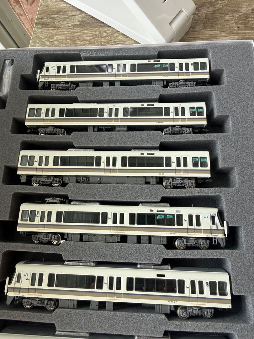 KATO 221系リニューアル車 大和路快速 基本+増結セット ※1部加工あり