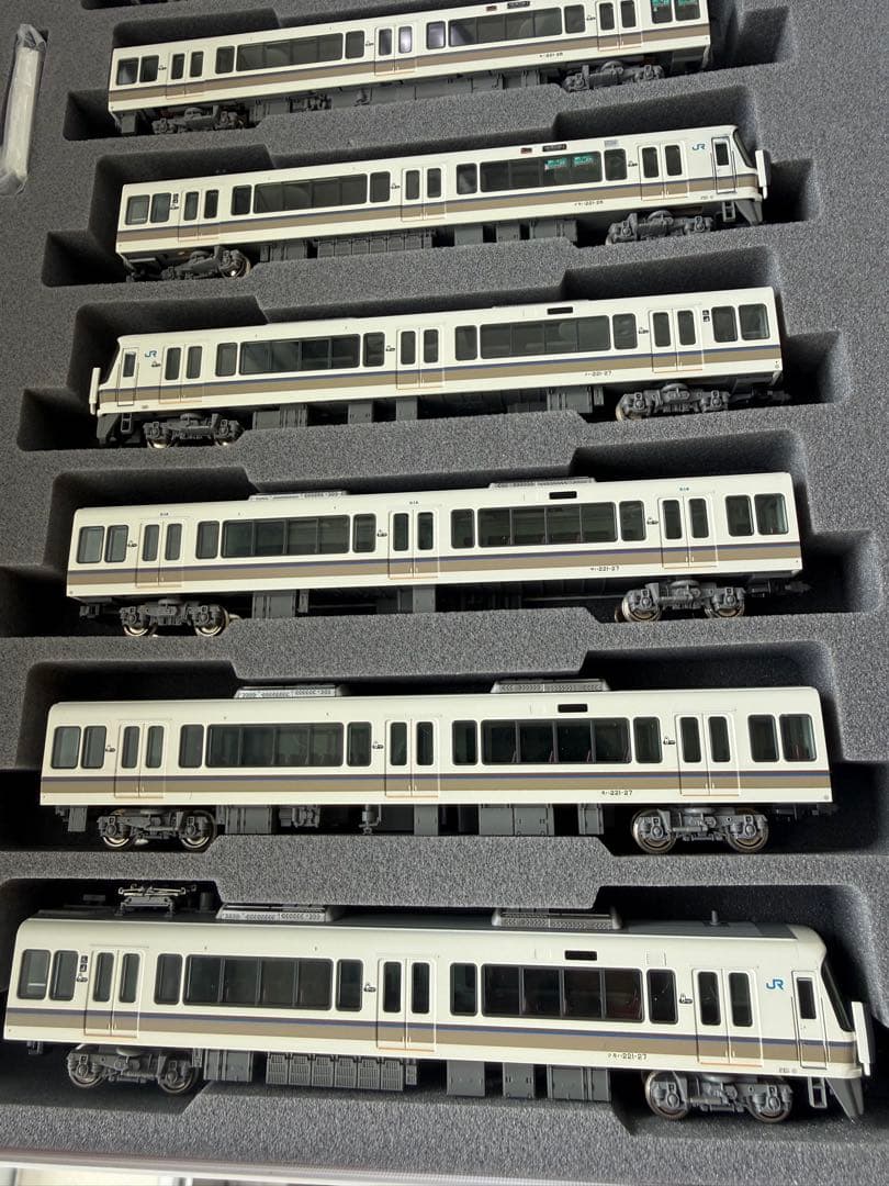 KATO 221系リニューアル車 大和路快速 基本+増結セット ※1部加工あり