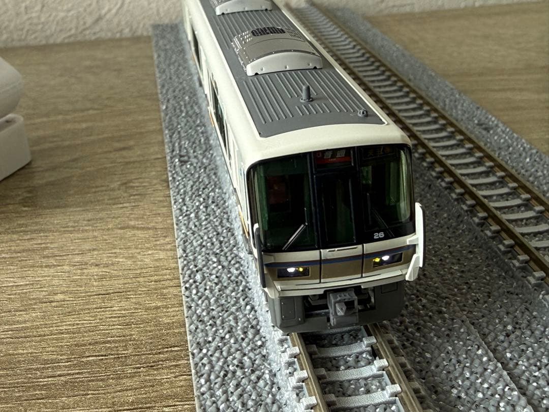 KATO 221系リニューアル車 大和路快速 基本+増結セット ※1部加工あり