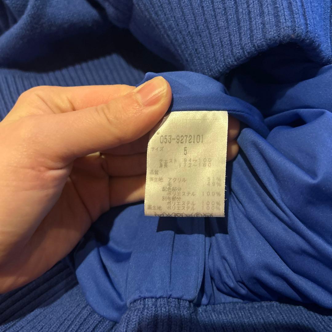 パーリーゲイツ メンズ ニットブルゾン サイズ5